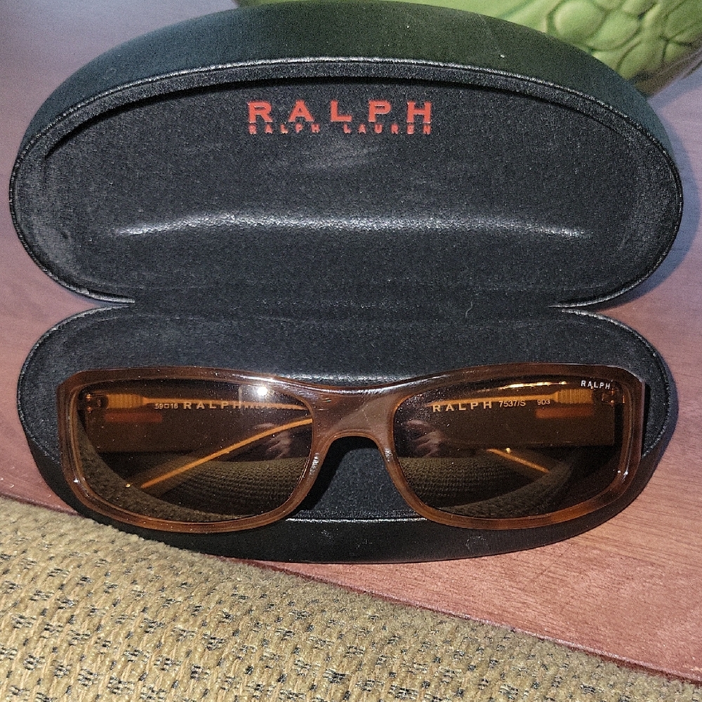 NEW Never Worn Ralph Lauren Tortoise Shell Sunglasses